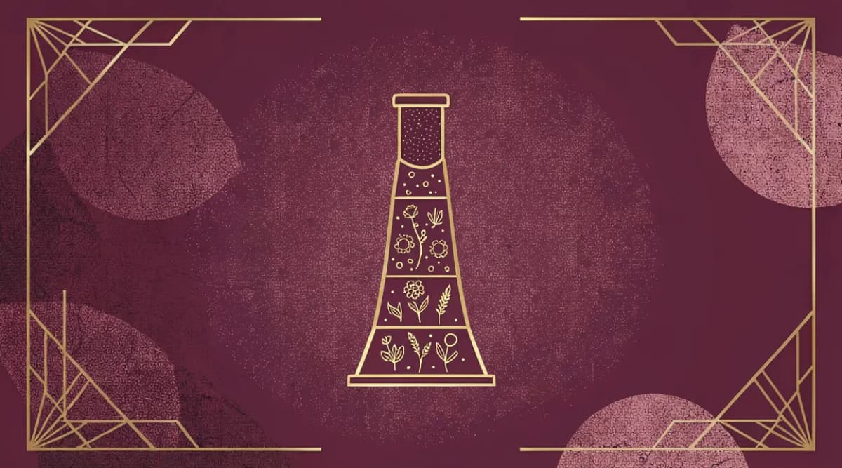 Suelo de viñedo con vista microscópica de red de micorrizas y microorganismos del terroir