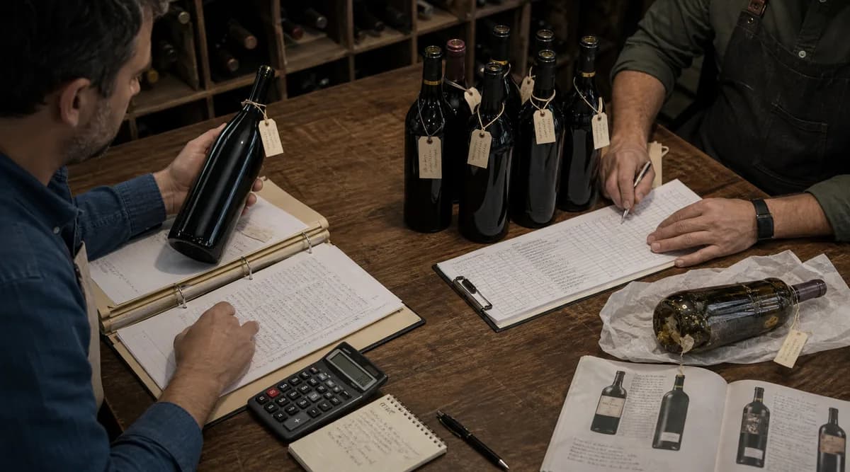 Responsables rastrean una botella identificada, stock intercambiable y una unidad dañada