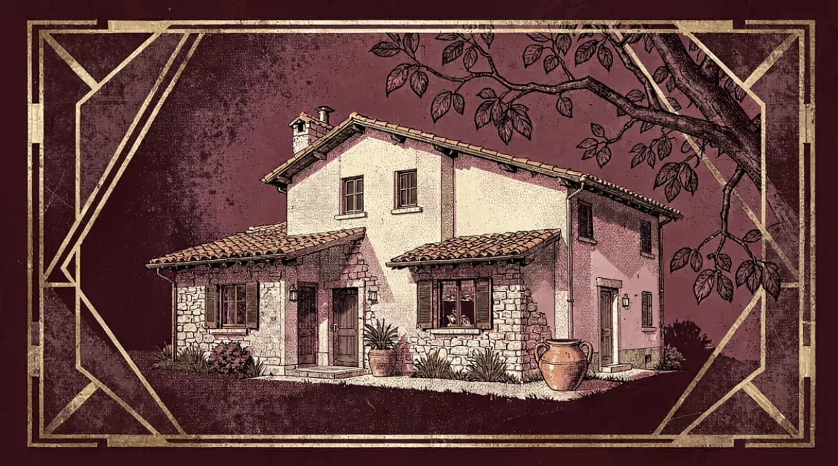 Uva Barbera racimo rubí intenso en viñedo de Piamonte Italia