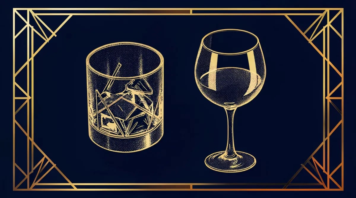 Cava privada con colección de whiskies premium iluminados con tonos ámbar
