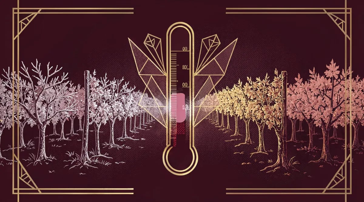 Comparativa vinedos clima frio versus clima calido