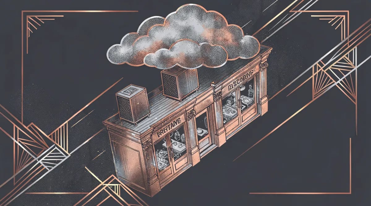 Cloud computing conectando operaciones de restaurante