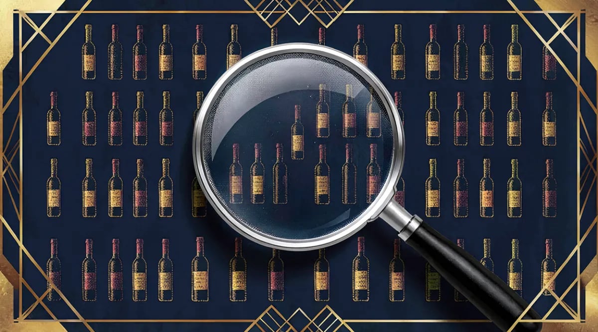 Dashboard de inventario de vinos mostrando niveles de stock en tiempo real