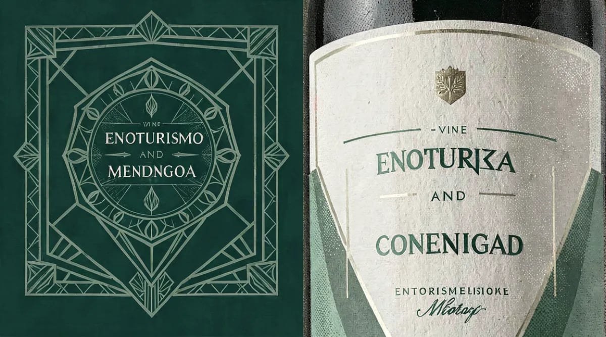 Viñedos de Malbec con la Cordillera de los Andes al fondo en el Valle de Luján de Cuyo, Mendoza