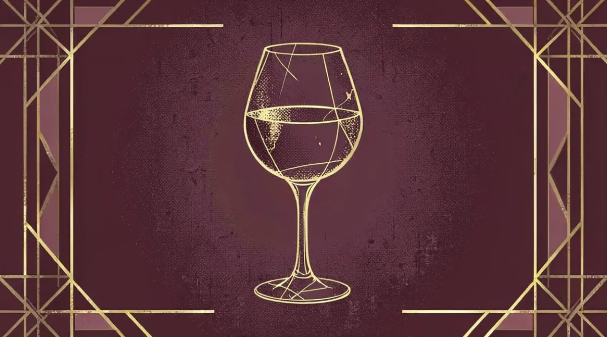 Ilustración editorial para el artículo: Fermentación de precisión: tecnología para mejores vinos