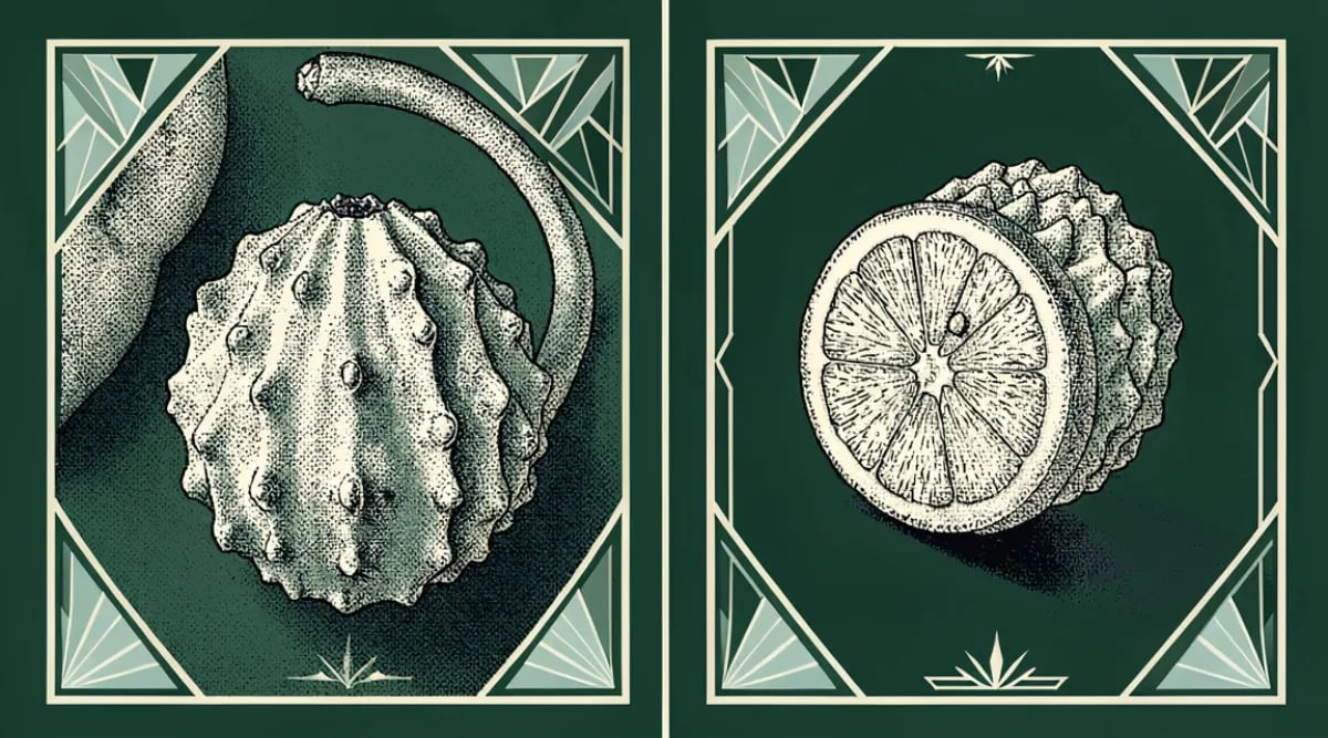 Copa de mezcal artesanal junto a platos de gastronomía oaxaqueña