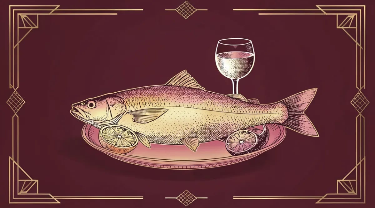 Maridaje pescado con vinos blancos y tintos ligeros