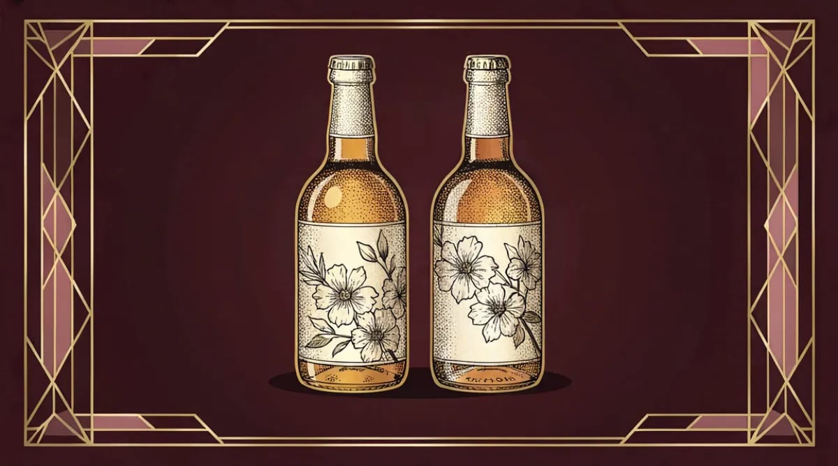 Uvas Marsanne y Roussanne racimos comparados