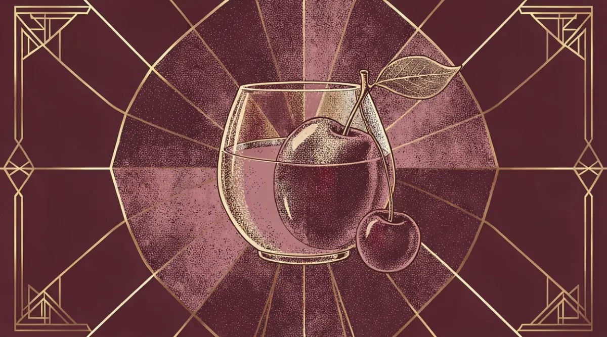 Uva Merlot racimo con tonos azulados