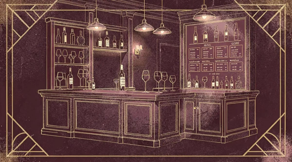 Pan artesanal con mantequilla maître d'hôtel en mesa de restaurante fine dining