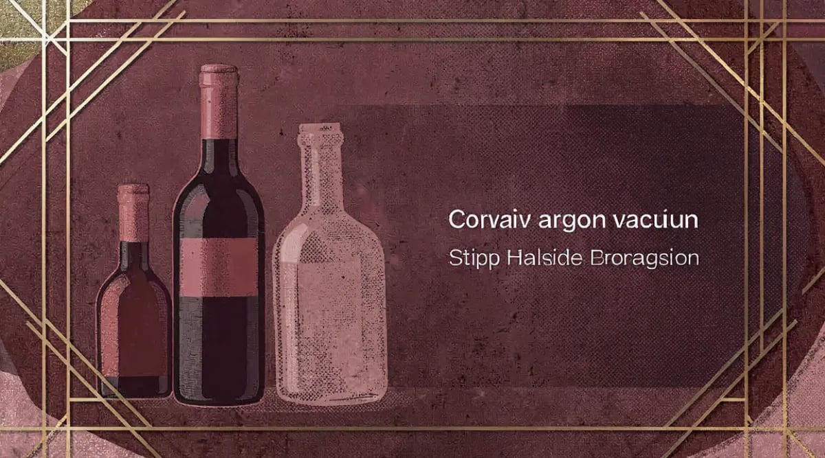 Sistemas de preservación de vino abierto sobre barra de restaurante fine dining