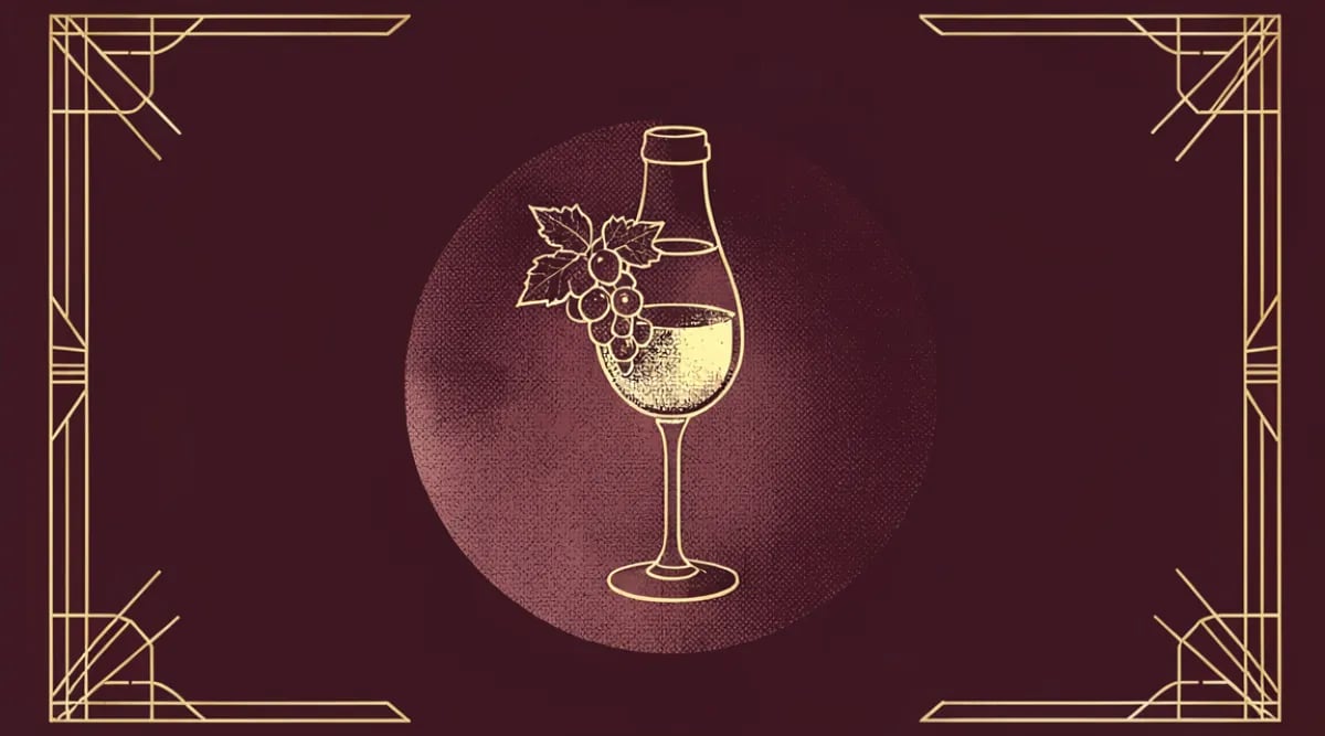 Botellas de Sauternes y Tokaji Aszú en una cava privada con iluminación dorada