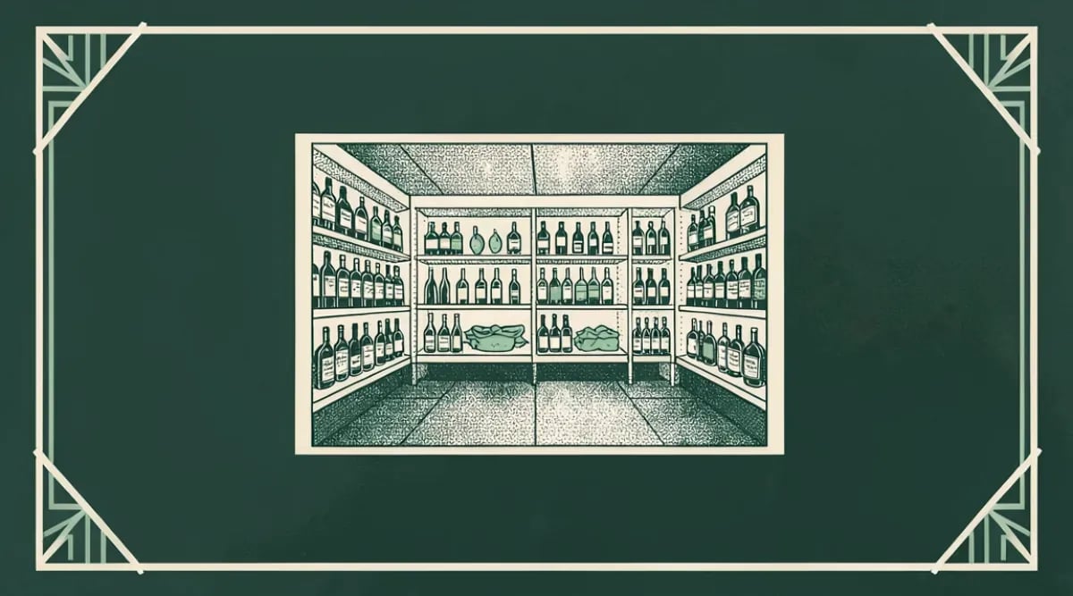 Pasillo de supermercado con sección de vinos mexicanos en anaquel organizado por región