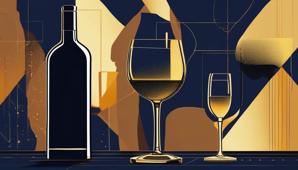 Enfriador de vinos de doble zona junto a una cava climatizada de madera con botellas almacenadas