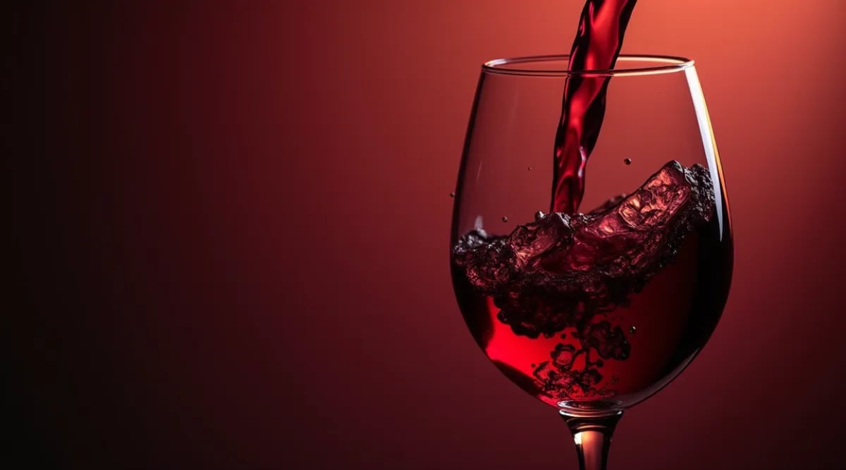 Enólogo realizando assemblage con muestras de vino