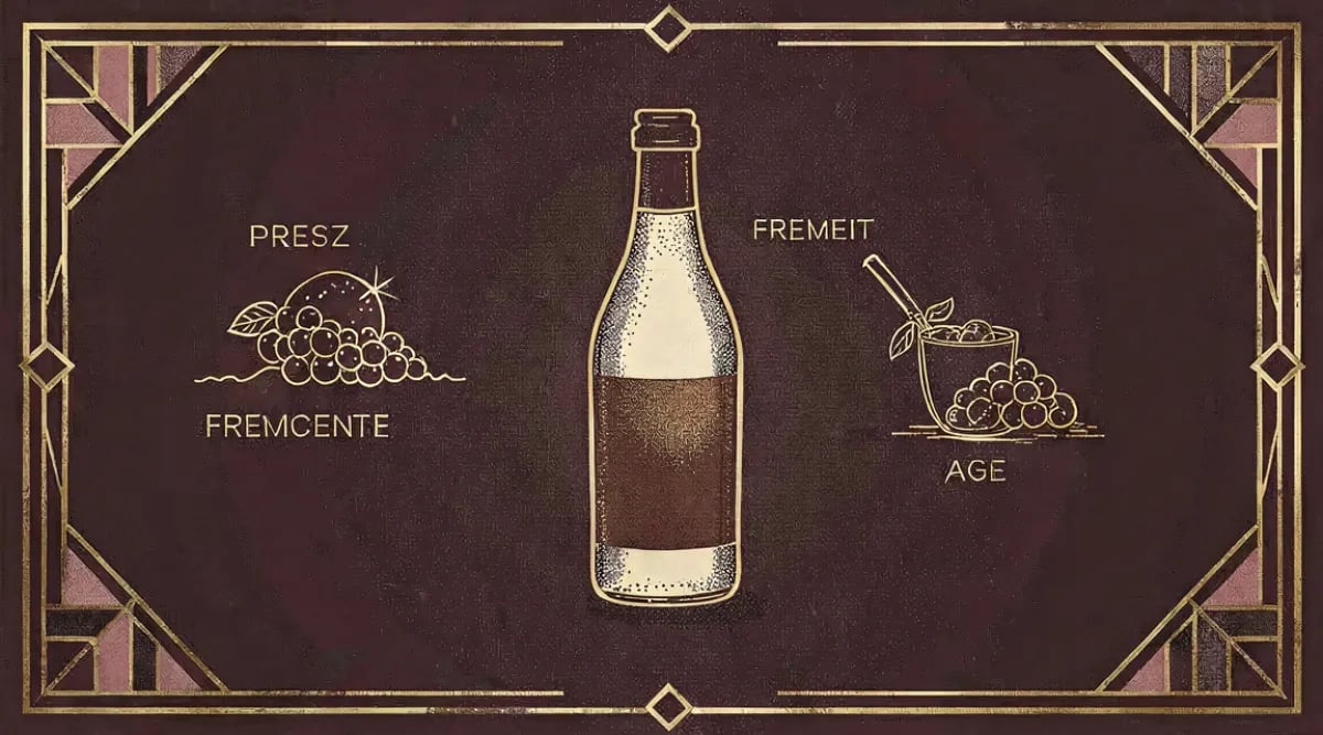 Tanques de fermentación de vino con mosto activo burbujeando