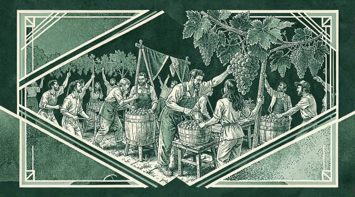 Fiesta de la vendimia en Valle de Guadalupe con degustaciones y música