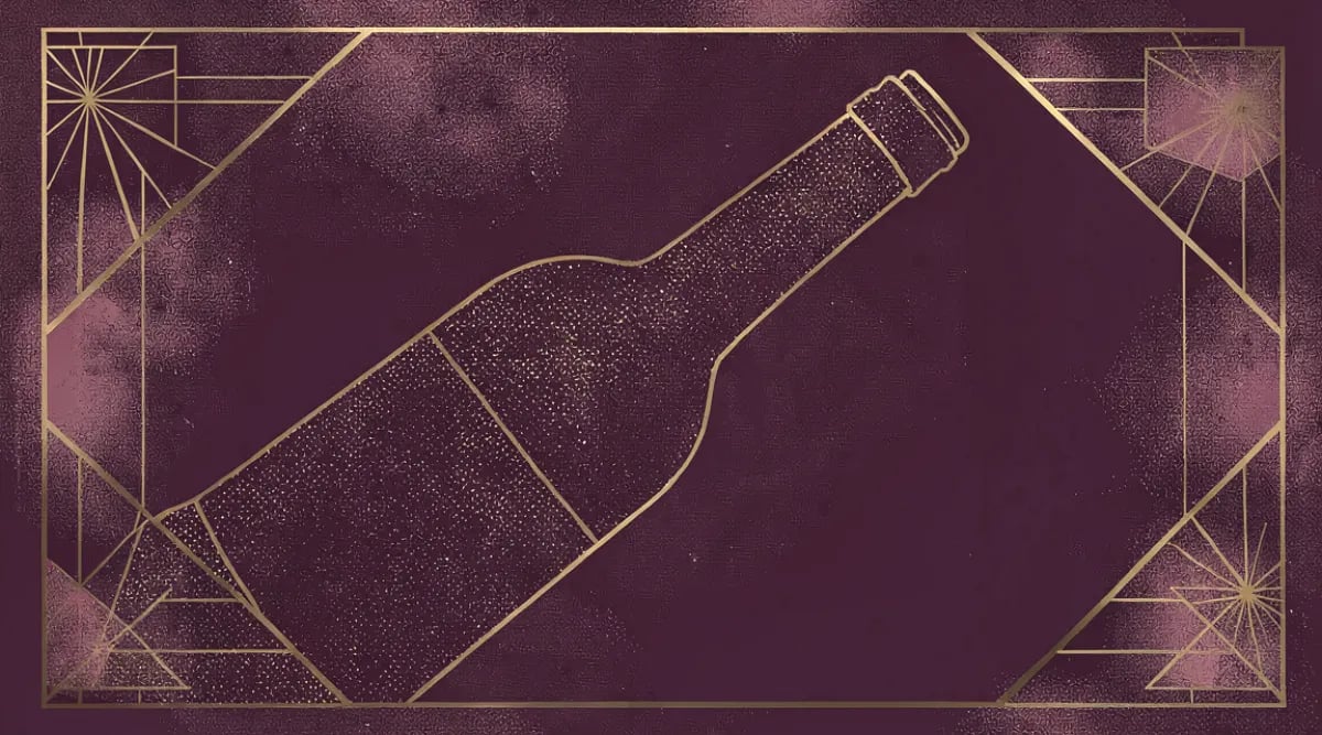 Botella abierta con sistema de preservación Coravin para servicio por copa