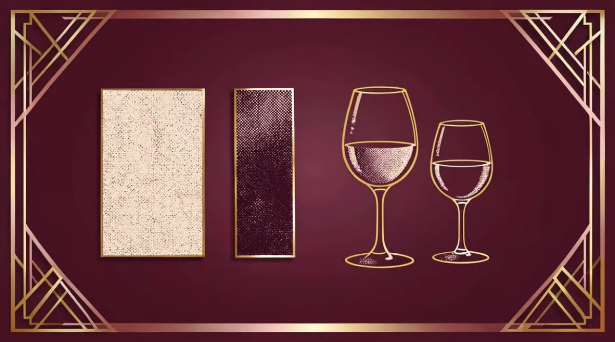 Texturas en maridaje vino y comida