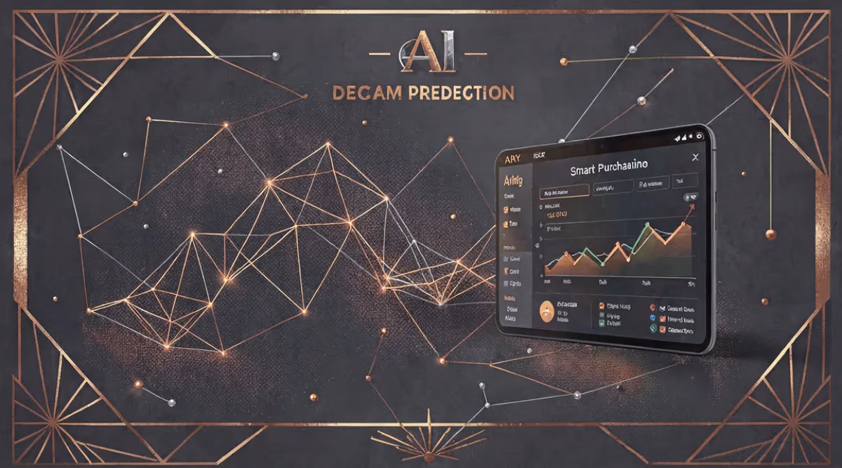 Dashboard de predicción de demanda con IA mostrando pronósticos para restaurante