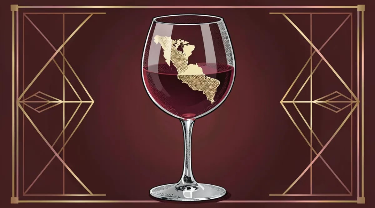 Botellas de vino mexicano en anaquel de vinoteca especializada