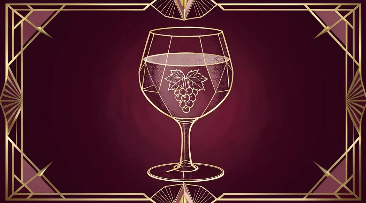 Botellas de vino empacadas en maleta de viaje con etiquetas de aduana