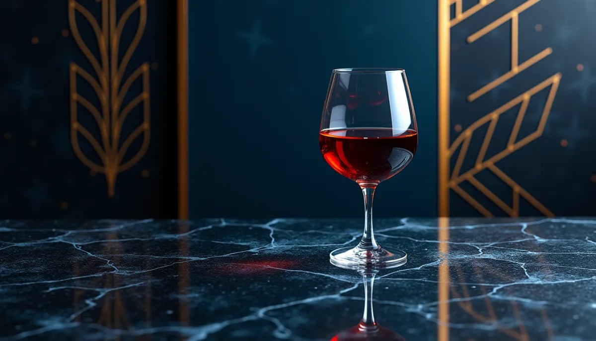 Interior de una cava subterranea excavada en piedra caliza con botellas de vino envejeciendo en nichos