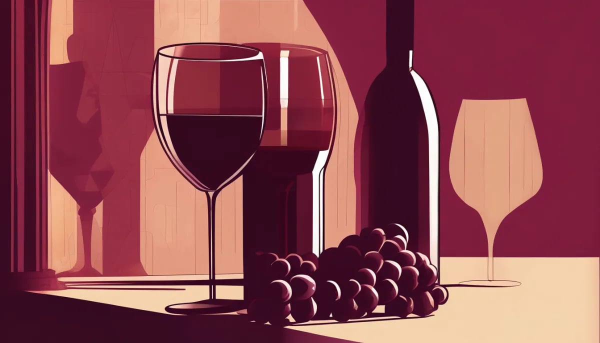 Comparación entre carta de vinos en tablet y carta impresa en cuero sobre mesa de restaurante