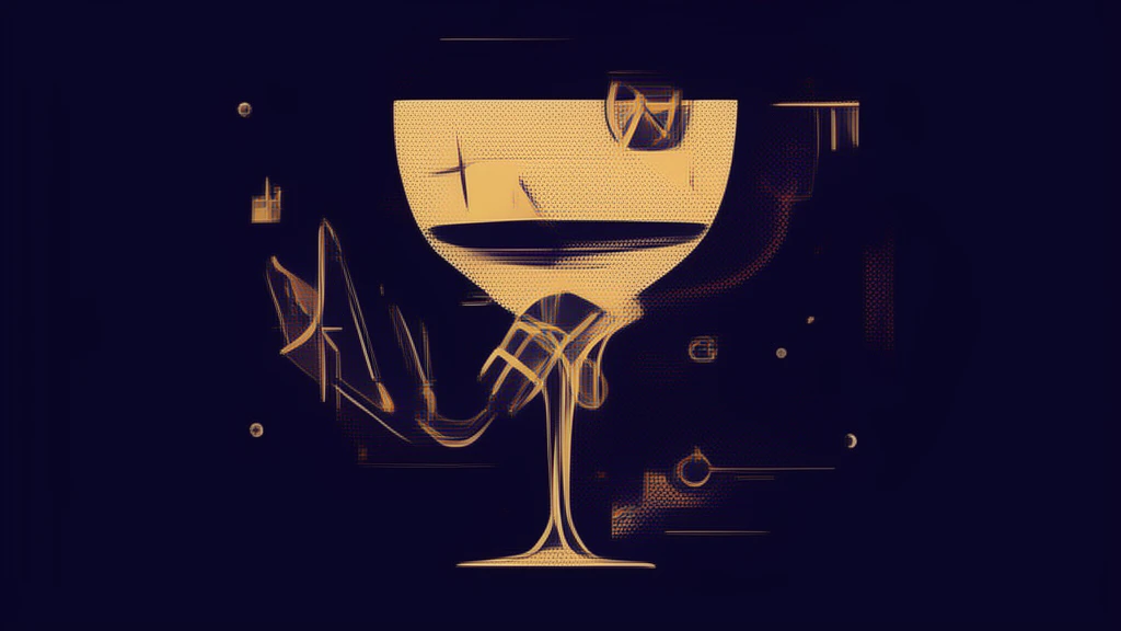 Bartender preparando un cóctel con técnica de mixología